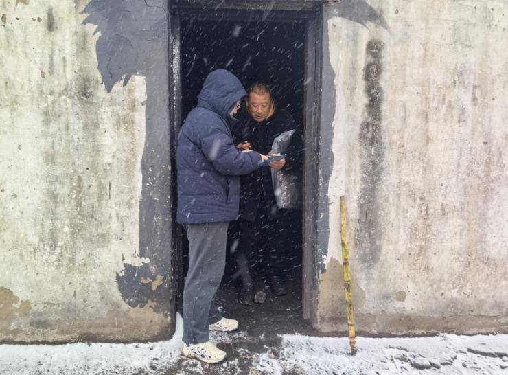 安徽霍邱：风雪映初心 温情暖蓼城